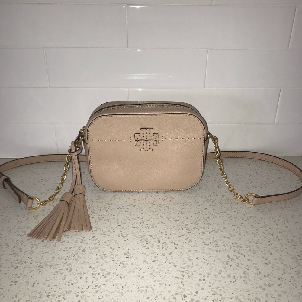 Tory Burch McGraw Crossbody in Devon Sand